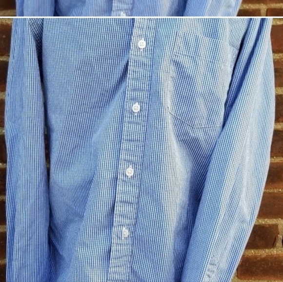 J.Crew Checkered button down M - Picture 2 of 8